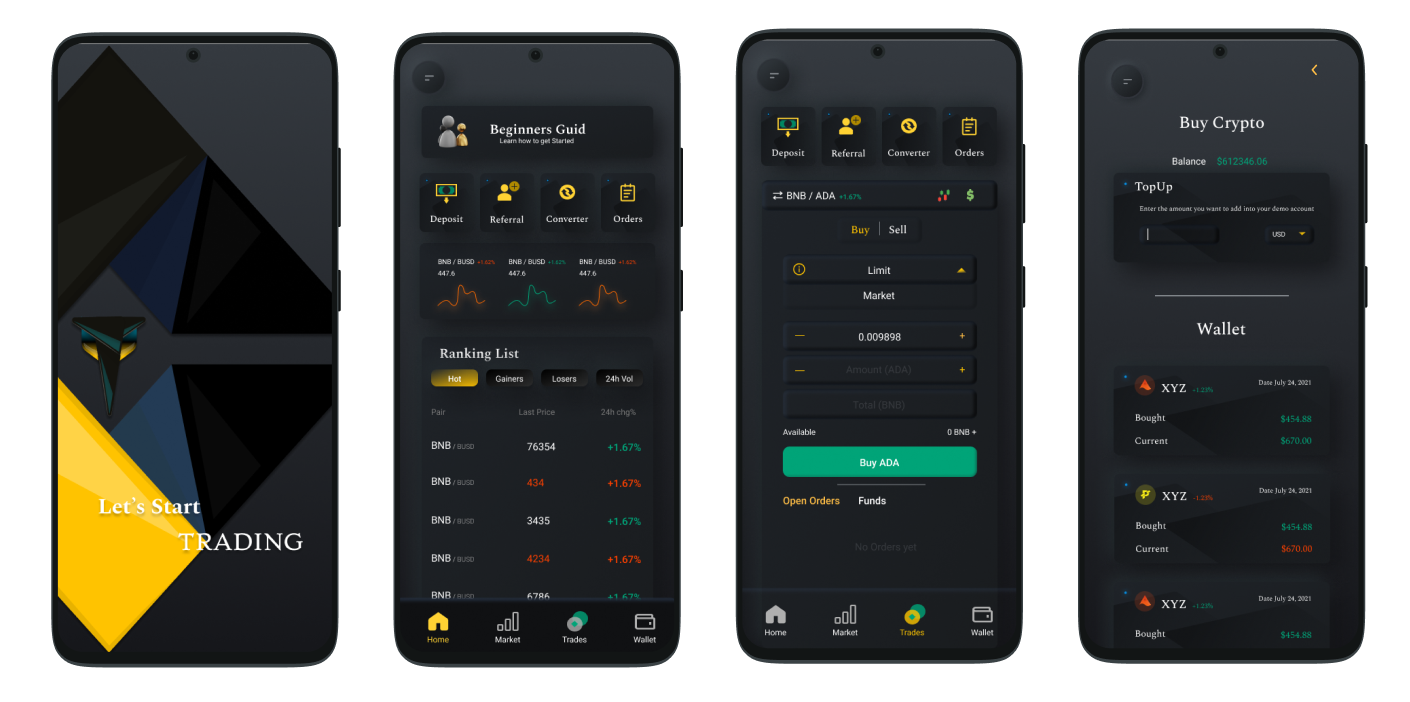 Cryptocurrency Trading Platform